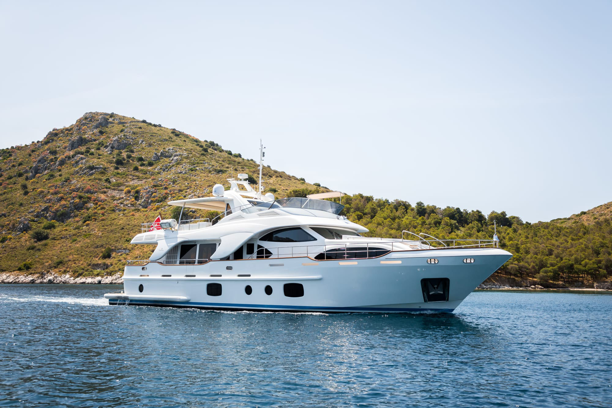 REBECCA V motor yacht  by Fraser Yachts, built by BENETTI