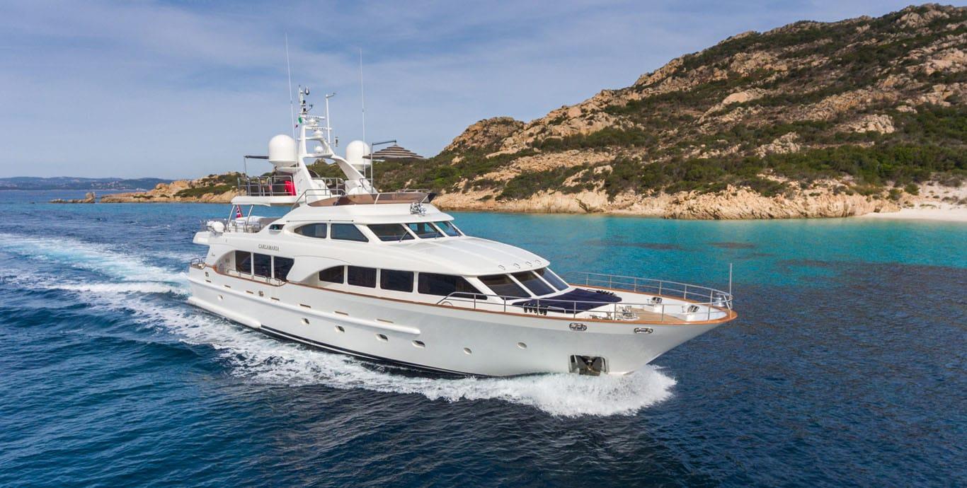 Aboard SOGNO a 99ft (30.2m) luxury motor yacht , built by BENETTI in 2008