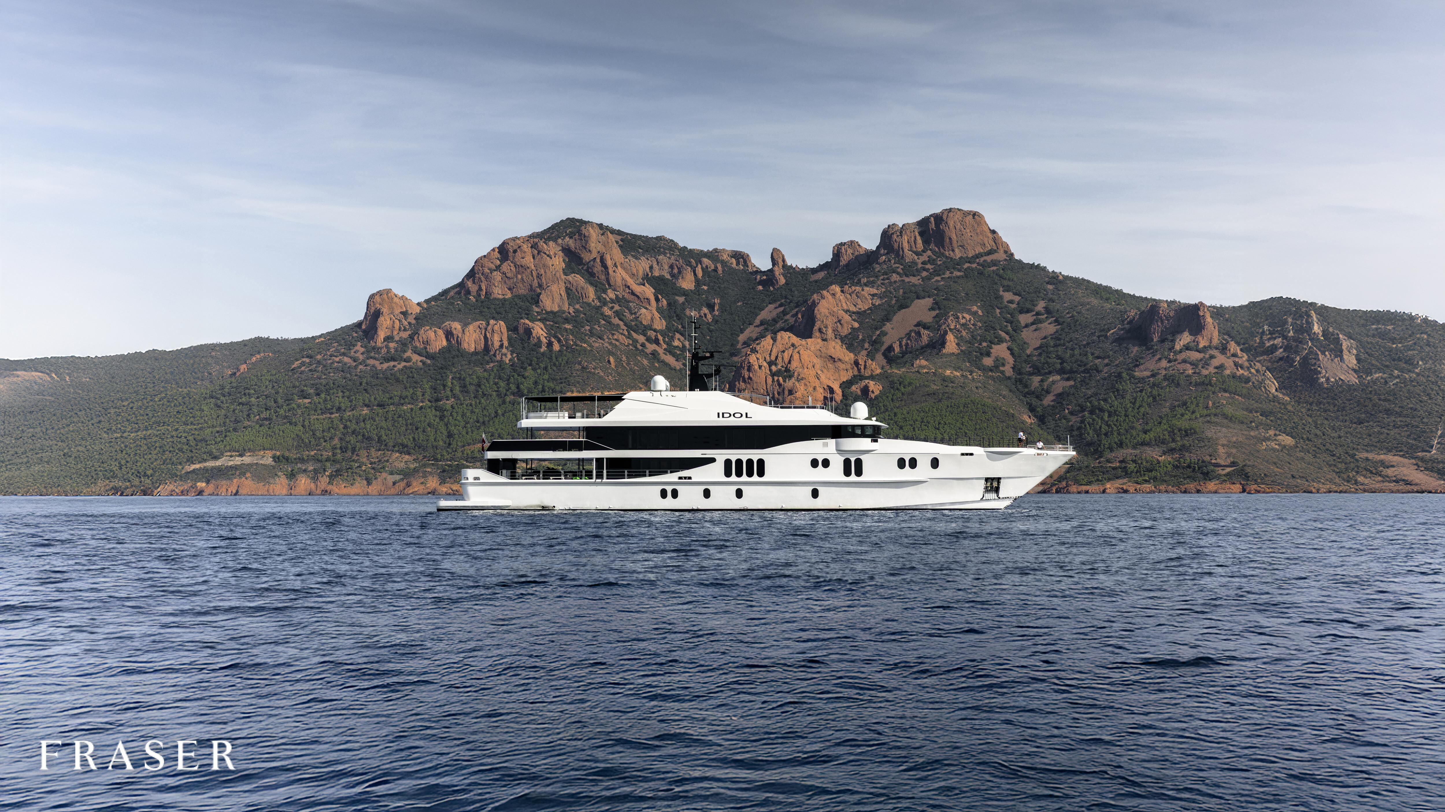 IDOL motor yacht for Sale by Fraser Yachts, built by AUSTAL