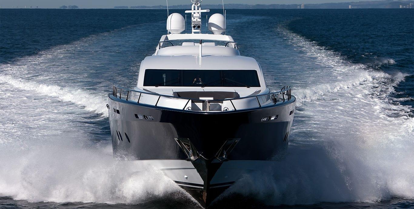 Aboard QUANTUM a 120ft (36.58m) luxury motor yacht , built by WARREN YACHTS in 2009