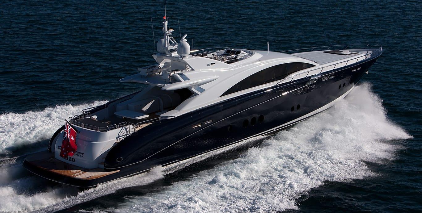 Aboard QUANTUM a 120ft (36.58m) luxury motor yacht , built by WARREN YACHTS in 2009