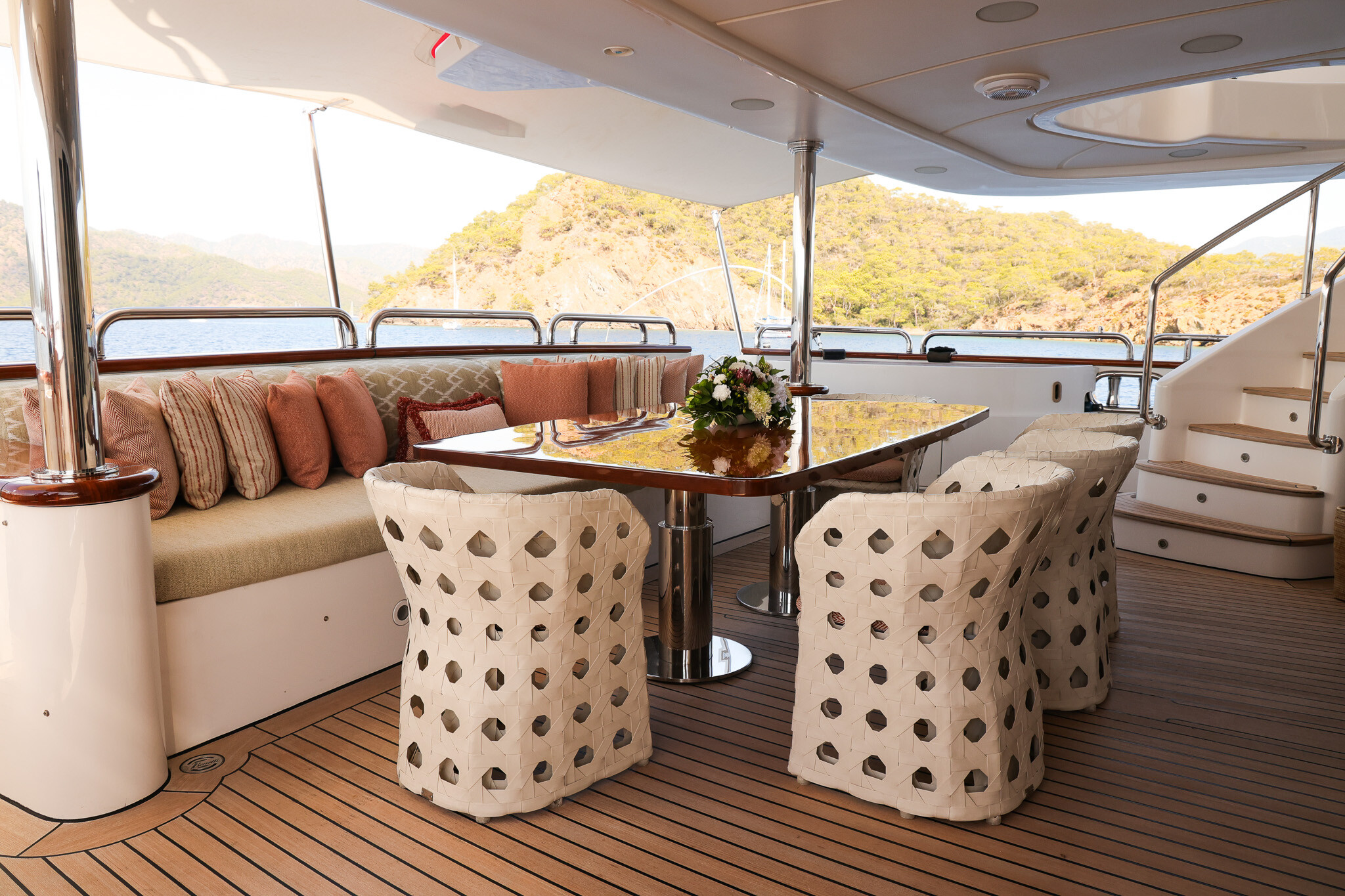 LATIKO motor yacht for Charter by Fraser Yachts, built by BENETTI