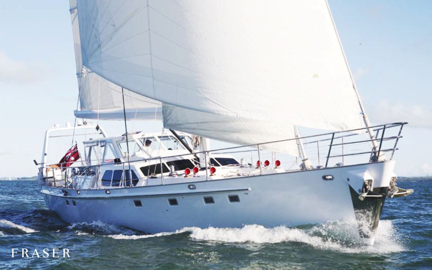 KE AMA II sailing yacht for Sale by Fraser Yachts, built by ALLAN ELLIS CUSTOM