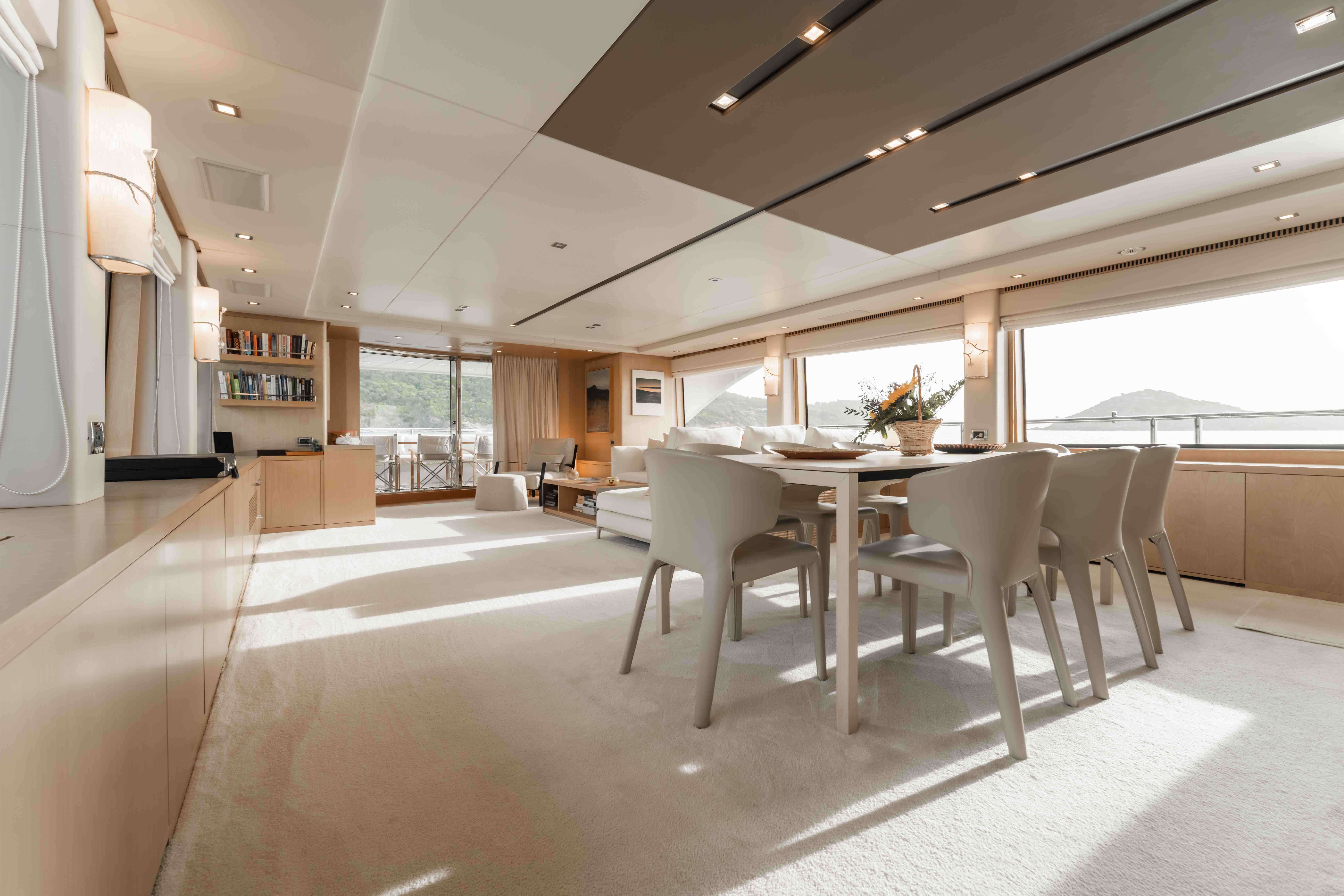 Aboard COCONUTS a 104ft (31.75m) luxury motor yacht for Sale available with Fraser Yachts, built by BENETTI in 2011