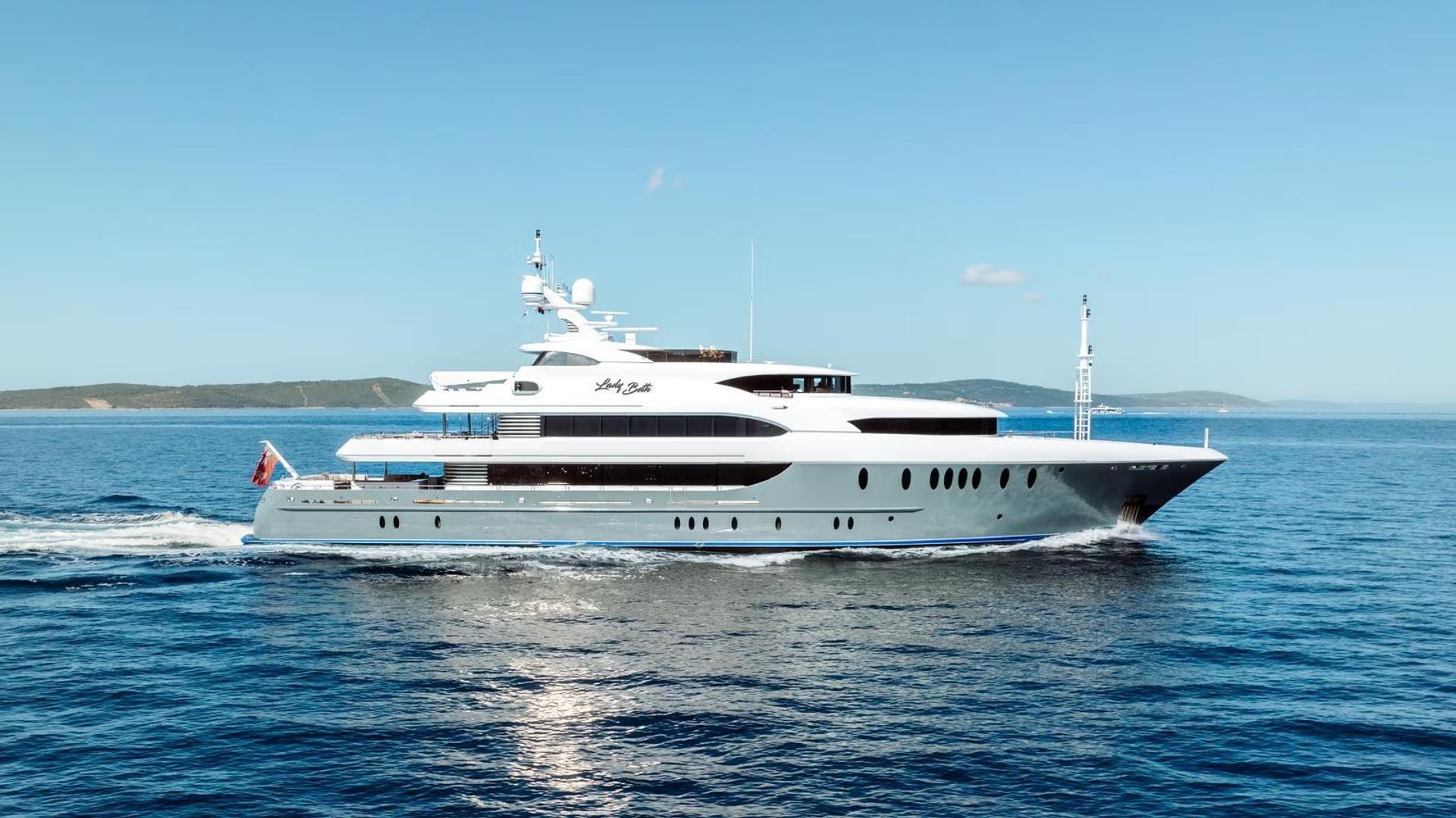 LADY BETH motor yacht for Charter by Fraser Yachts, built by NEWCASTLE MARINE