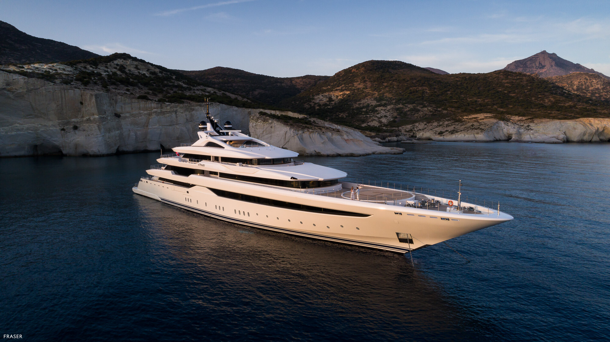 O'PARI motor yacht for charter by FRASER, built by Golden Yachts Ltd.