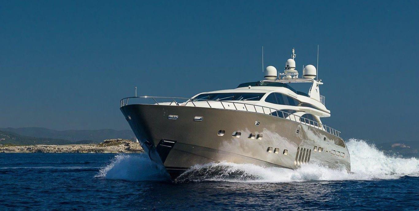 Aboard LOVE BOAT a 105ft (32.2m) luxury motor yacht , built by ITALYACHTS in 2006