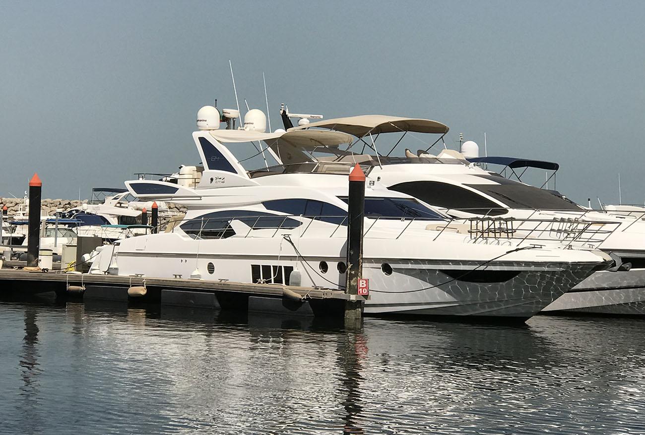 Aboard SEAS 64 a 66ft (20.15m) luxury motor yacht , built by AZIMUT in 2014