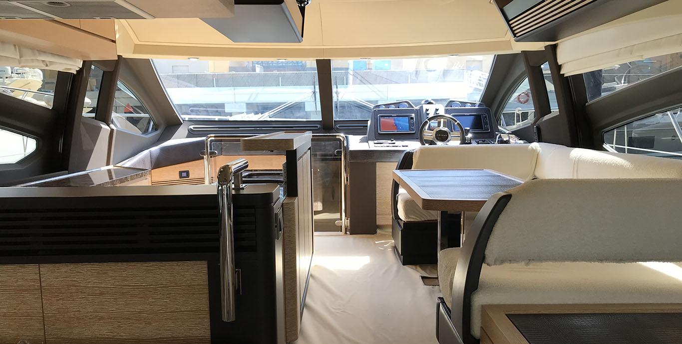 Aboard SEAS 64 a 66ft (20.15m) luxury motor yacht , built by AZIMUT in 2014