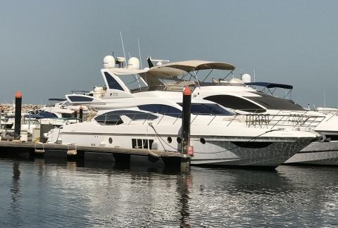 Aboard SEAS 64 a 66ft (20.15m) luxury motor yacht , built by AZIMUT in 2014