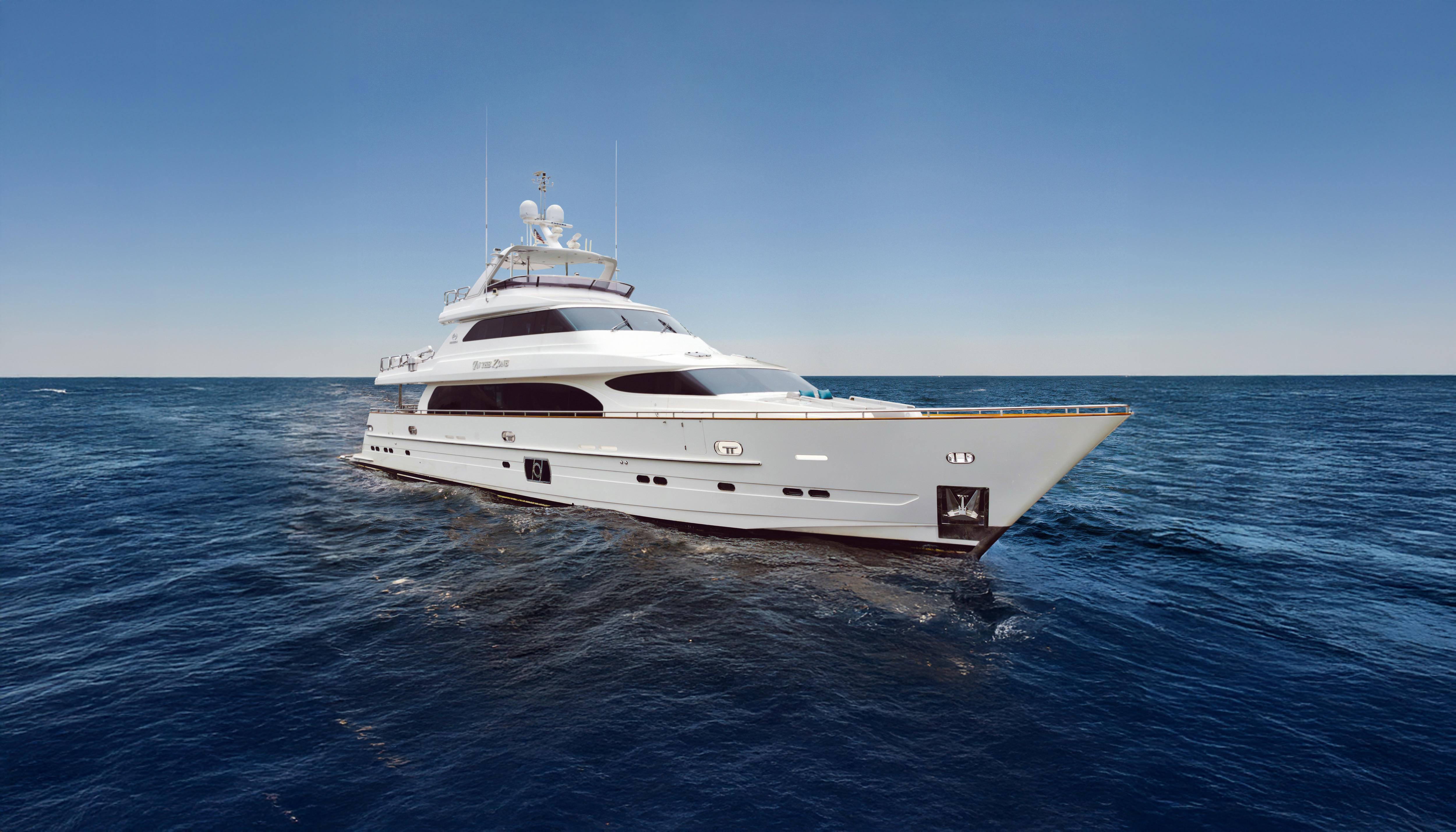 IN THE ZONE motor yacht for Charter by Fraser Yachts, built by HORIZON