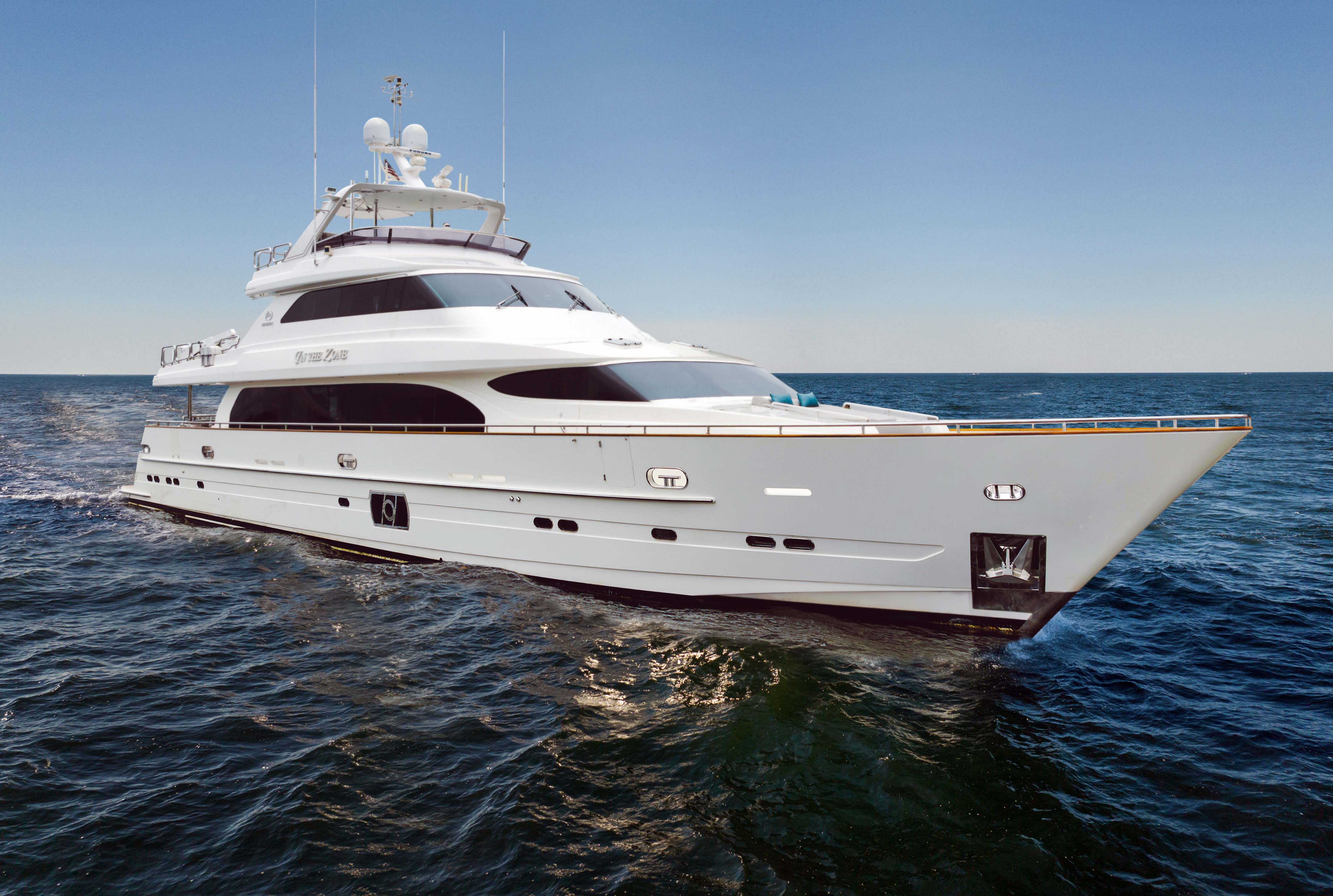 Aboard IN THE ZONE a 110ft (33.53m) luxury motor yacht , built by HORIZON in 2012