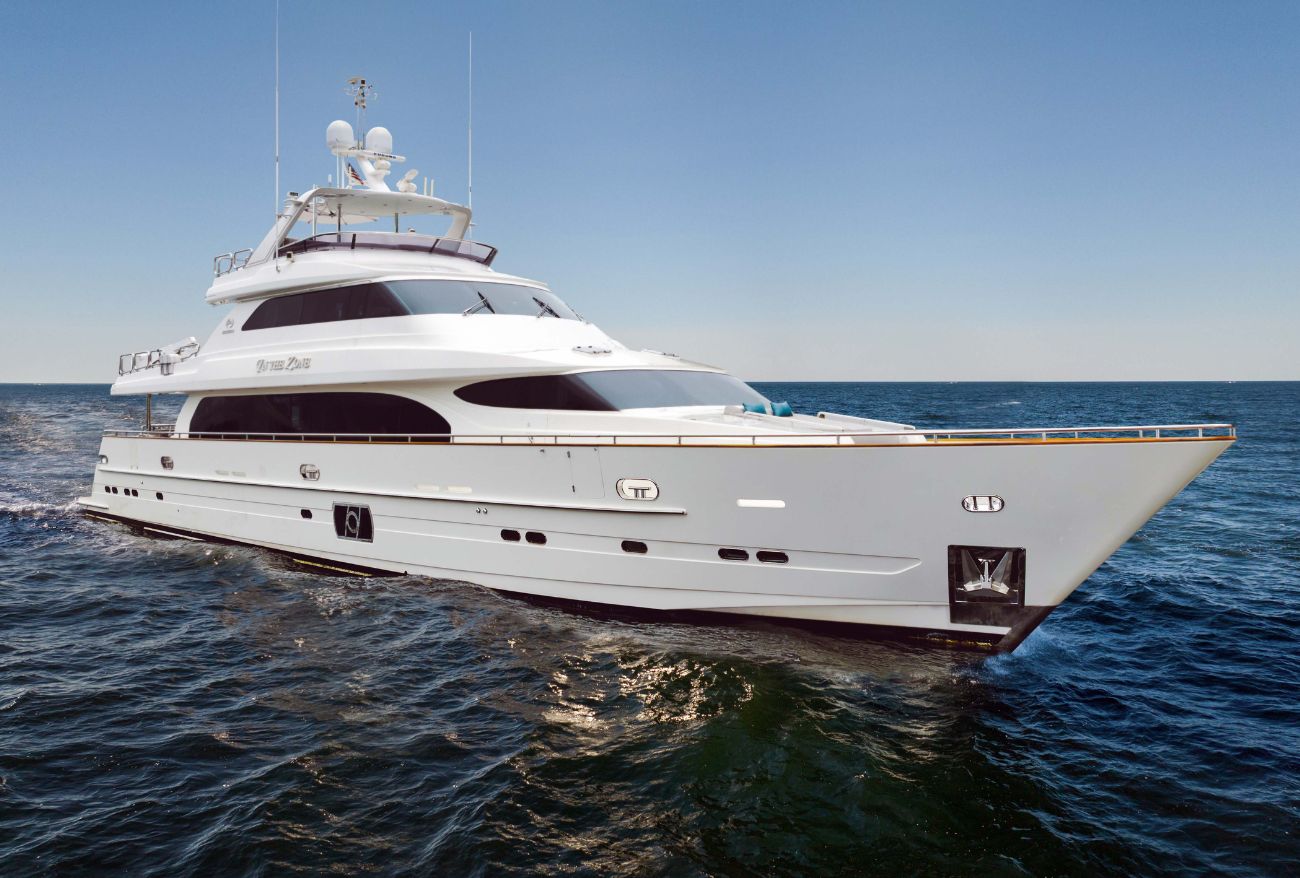 Aboard IN THE ZONE a 110ft (33.53m) luxury motor yacht , built by HORIZON in 2012