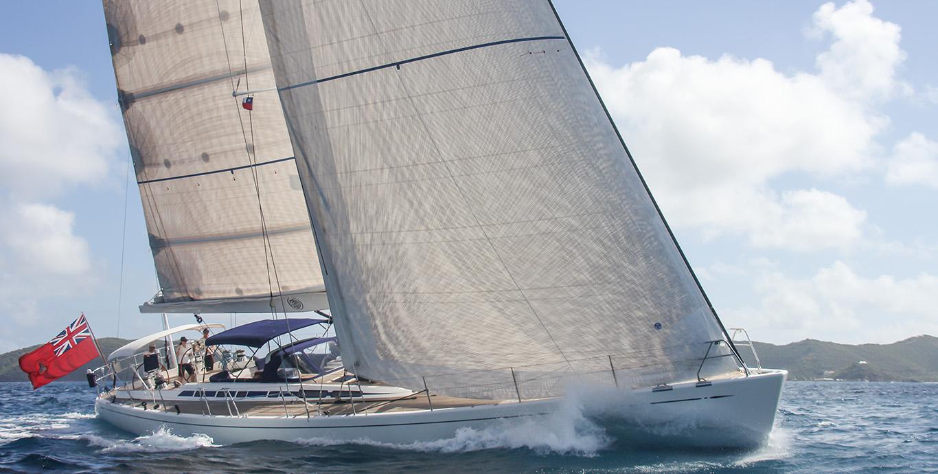 Aboard LOTA a 76ft (23.3m) luxury sailing yacht , built by NAUTOR’S SWAN in 2007