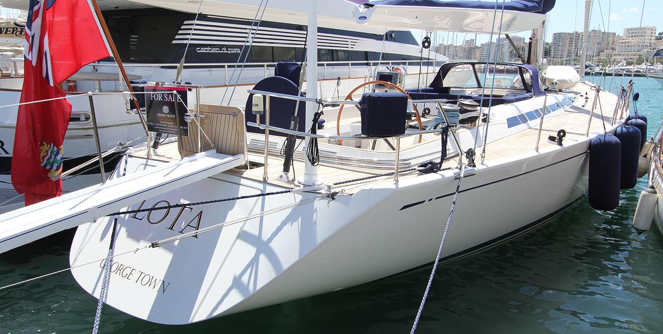 Aboard LOTA a 76ft (23.3m) luxury sailing yacht , built by NAUTOR’S SWAN in 2007