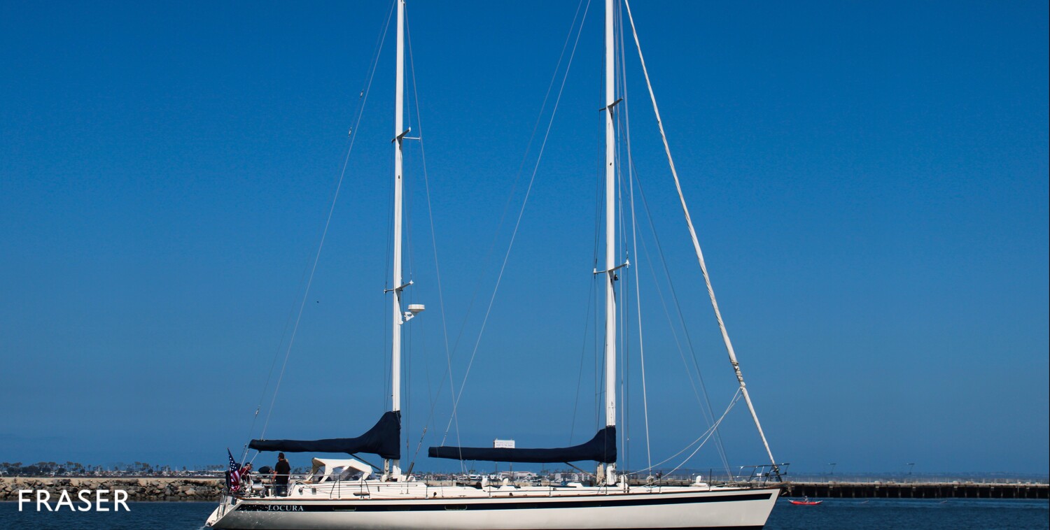 LOCURA sailing yacht for sale by FRASER, built by DEERFOOT/DENCHO - Photo 1
