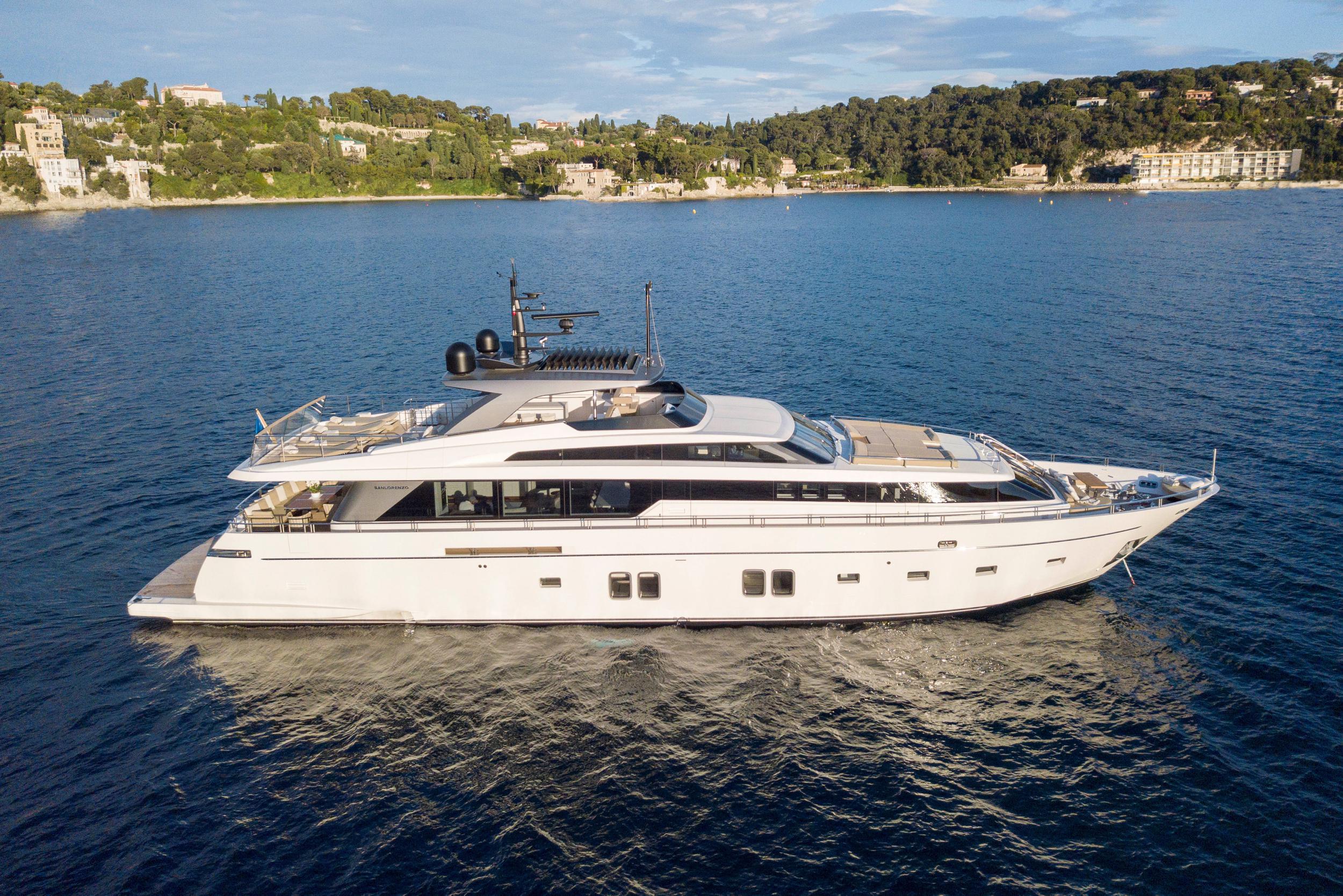 Aboard SALT a 105ft (32.2m) luxury motor yacht , built by SANLORENZO in 2019