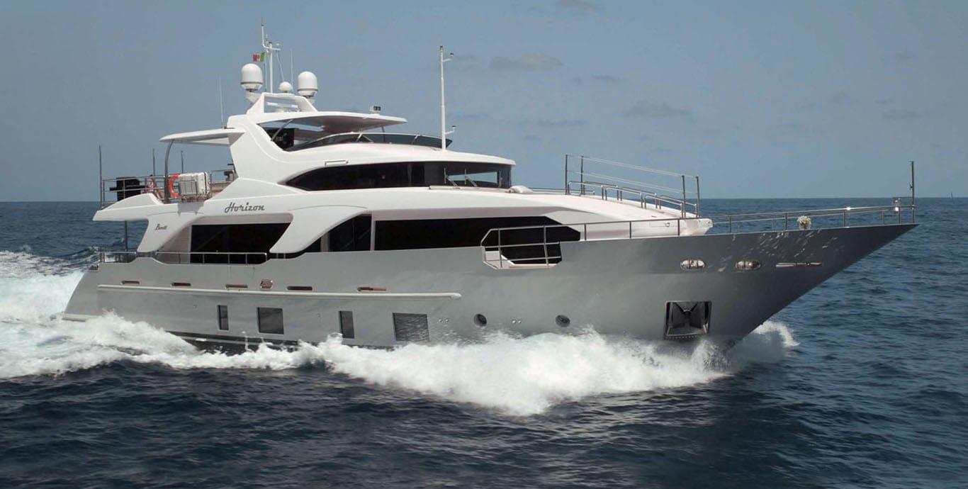 Aboard HORIZON a 92ft (28.32m) luxury motor yacht , built by BENETTI in 2016