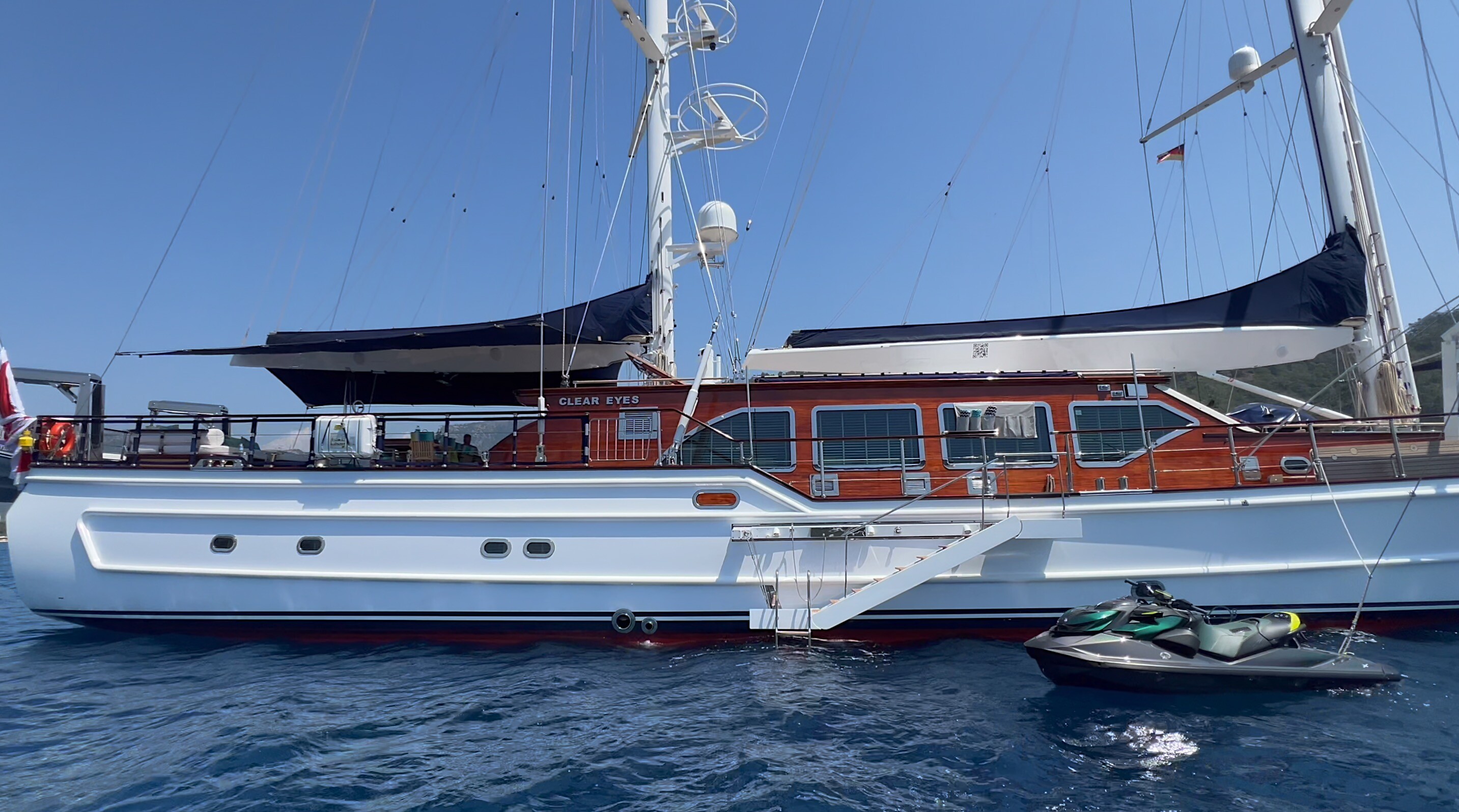 CLEAR EYES sailing yacht for Sale by Fraser Yachts, built by PAX NAVI