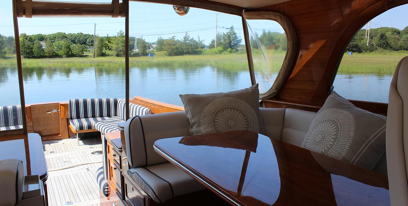 Aboard MAD MAX X a 50ft (15.24m) luxury motor yacht , built by CH MARINE in 2002