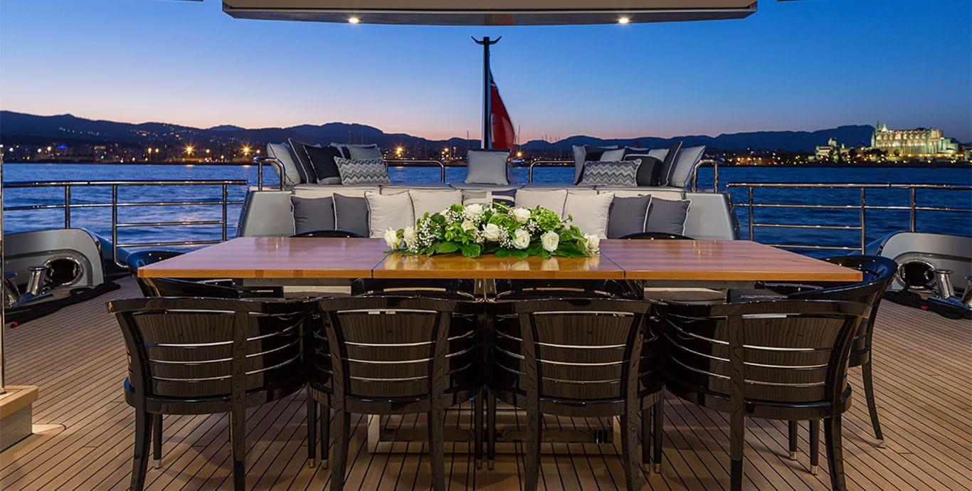 Aboard LADY VICTORIA a 152ft (46.58m) luxury motor yacht , built by FEADSHIP in 2015