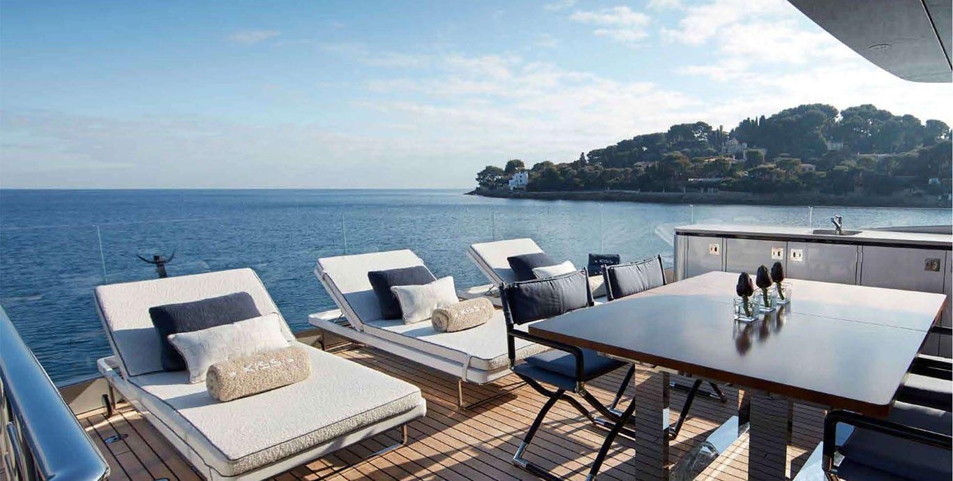 Aboard LADY VICTORIA a 152ft (46.58m) luxury motor yacht , built by FEADSHIP in 2015