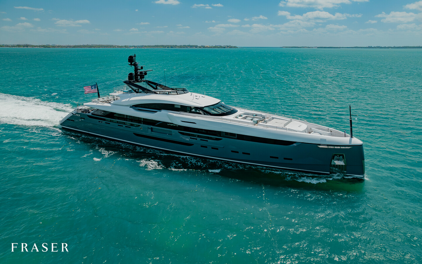 UTOPIA IV motor yacht for Sale & Charter by Fraser Yachts, built by ROSSINAVI