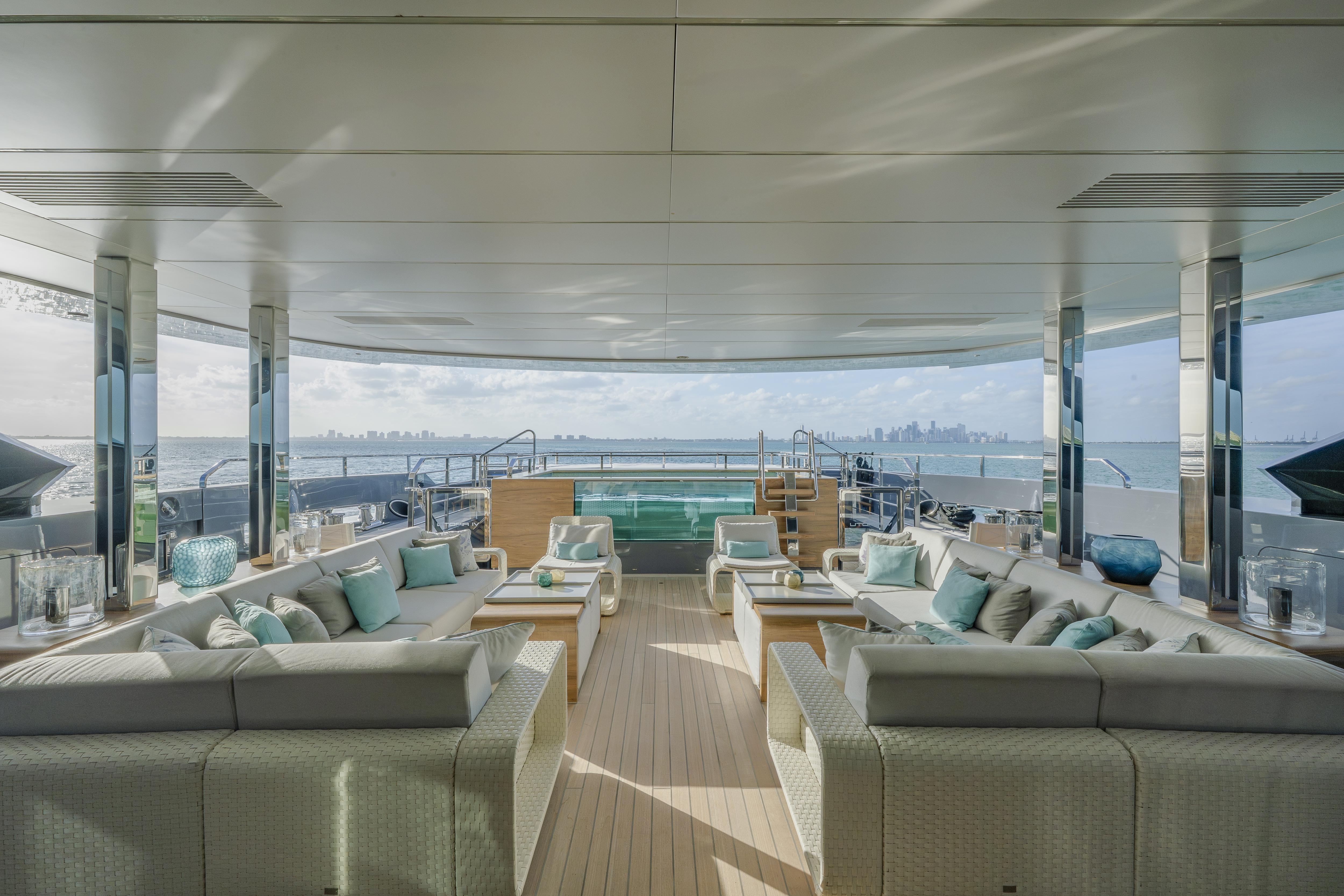 UTOPIA IV motor yacht for Sale & Charter by Fraser Yachts, built by ROSSINAVI