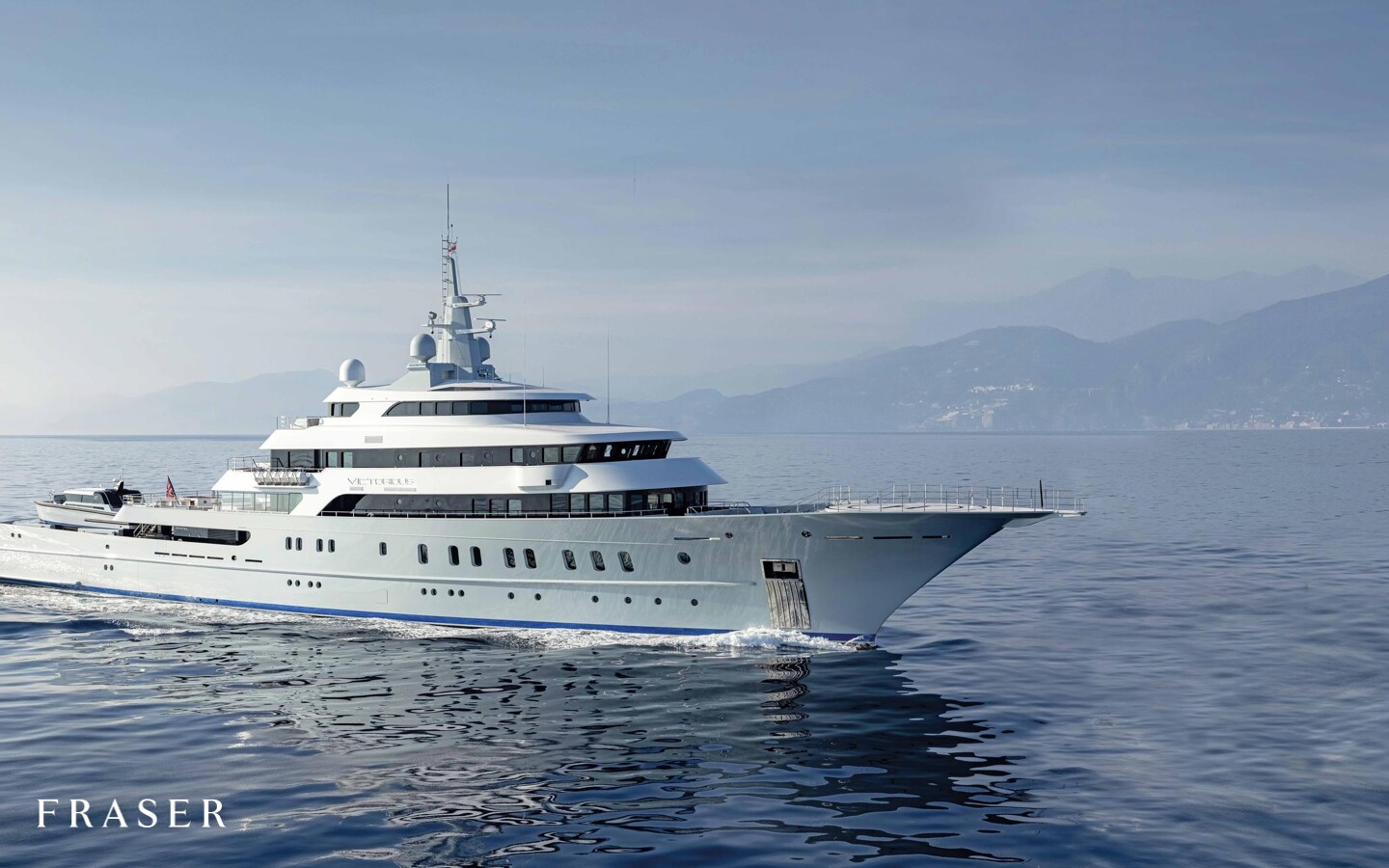 Aboard VICTORIOUS a 278ft (85.01m) luxury motor yacht for Sale & Charter available with Fraser Yachts, built by AKYACHT in 2021