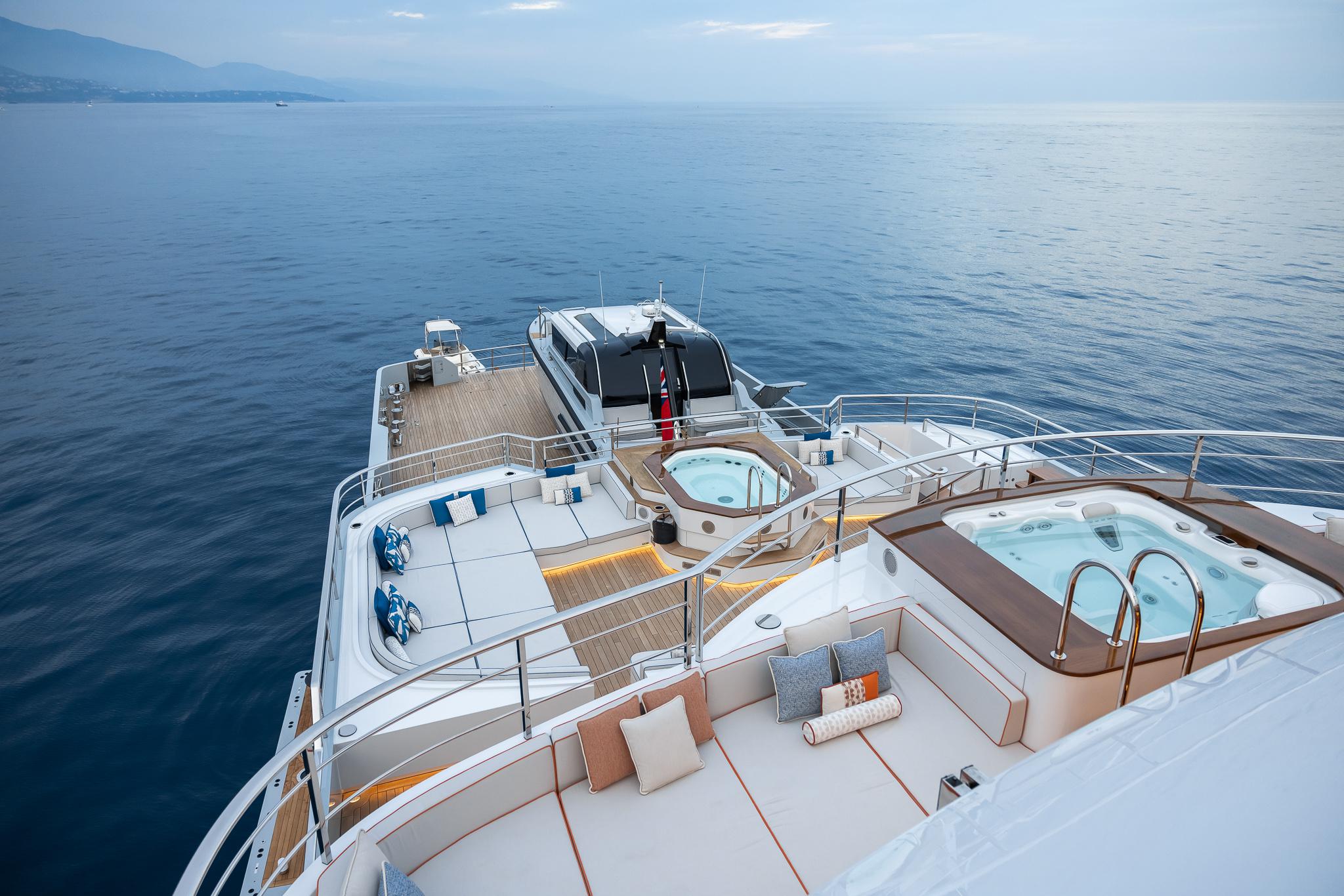 VICTORIOUS YACHT FOR CHARTER FRASER
