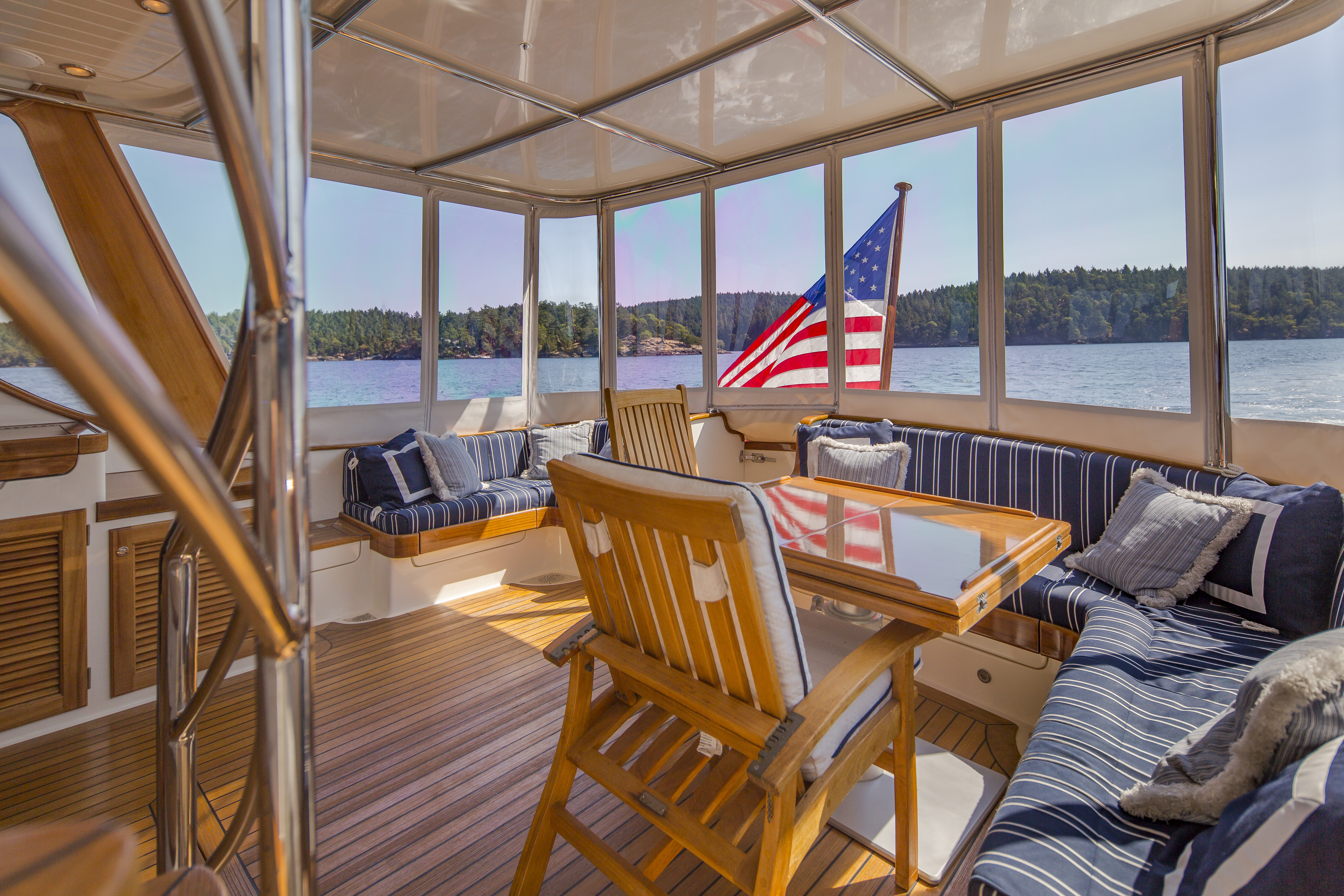 Aboard REVELRY a 67ft (20.42m) luxury motor yacht , built by VICEM YACHTS in 2006