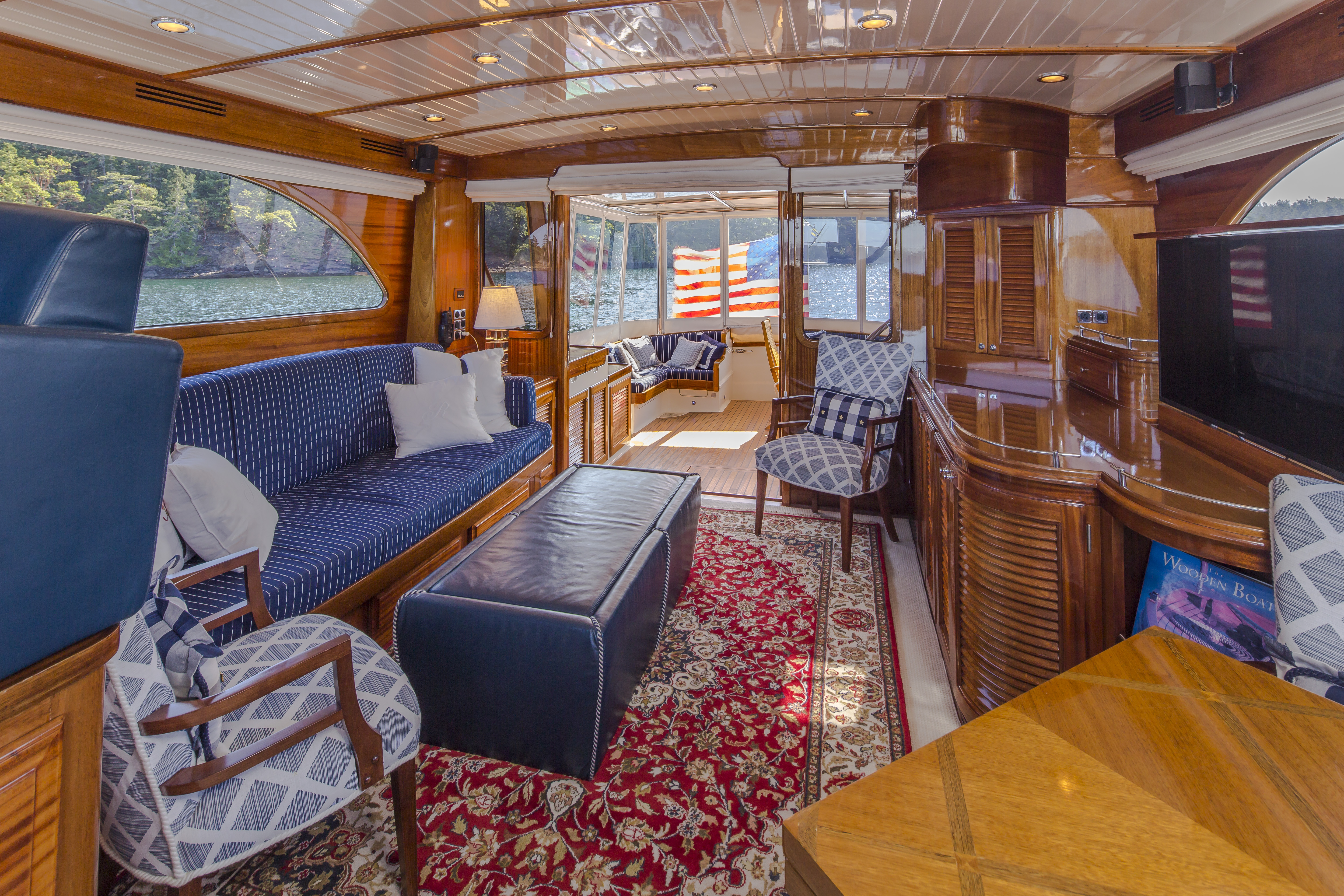 Aboard REVELRY a 67ft (20.42m) luxury motor yacht , built by VICEM YACHTS in 2006