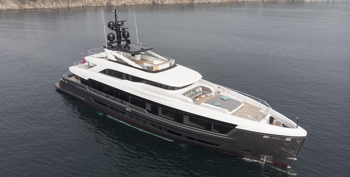 Aboard TATIANA V a 143ft (43.69m) luxury motor yacht , built by MENGI YAY in 2019