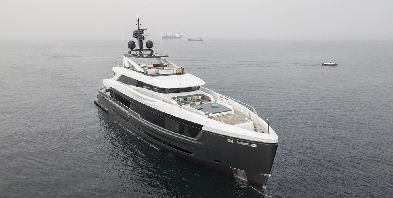 Aboard TATIANA V a 143ft (43.69m) luxury motor yacht , built by MENGI YAY in 2019
