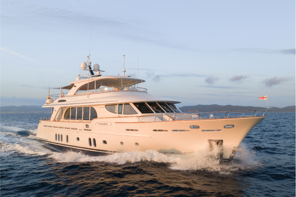 VANADIS motor yacht for Sale by Fraser Yachts, built by CERRI CANTIERI NAVALI