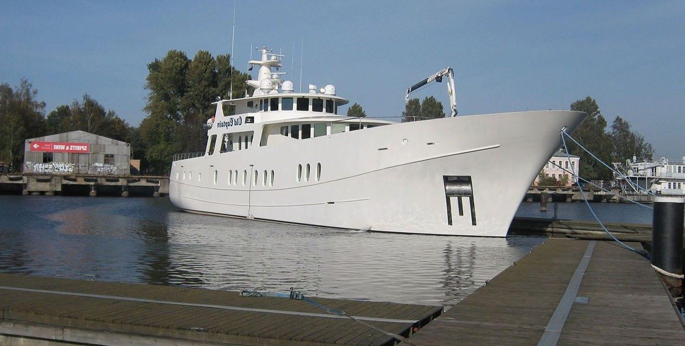 Aboard GALATEA a 134ft (40.89m) luxury motor yacht , built by RIGA SHIPYARD in 2009