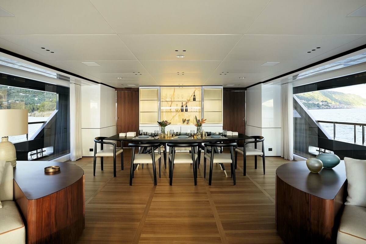 Aboard SEAGREEN a 133ft (40.8m) luxury motor yacht for Sale available with Fraser Yachts, built by BENETTI in 2020