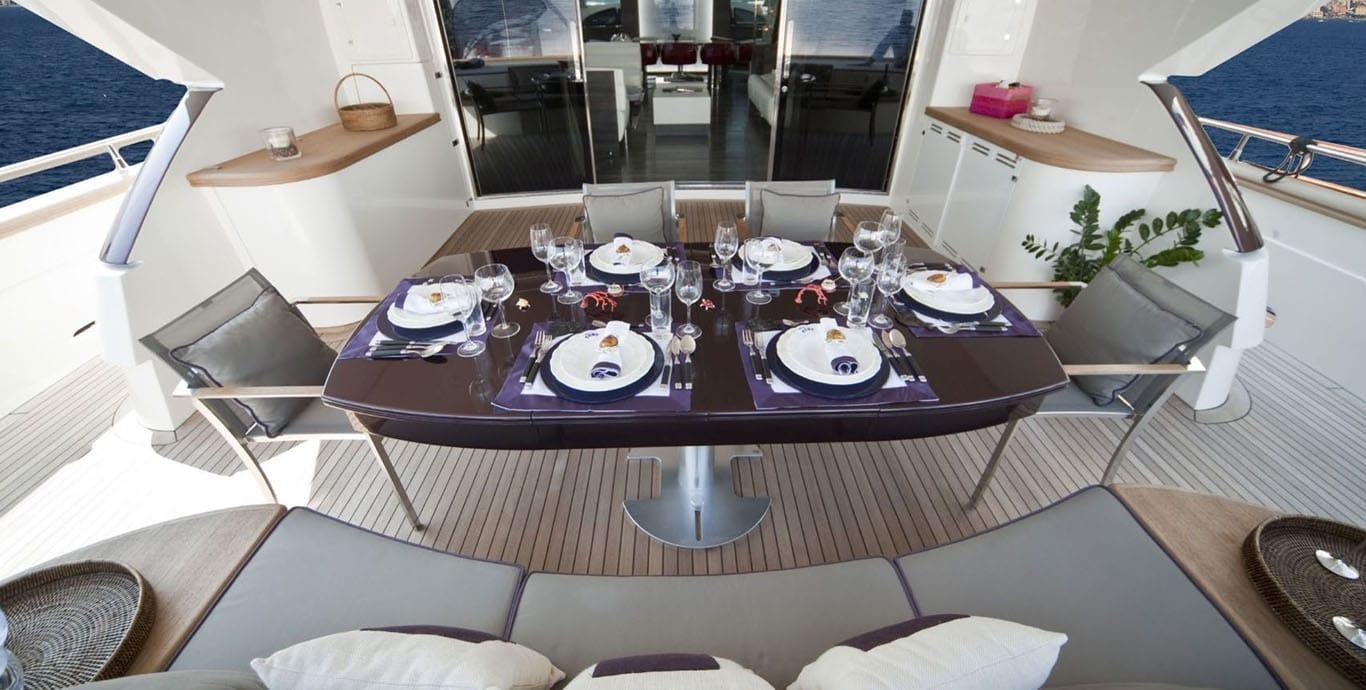 Aboard TOBY a 101ft (31m) luxury motor yacht , built by CERRI CANTIERI NAVALI in 2009