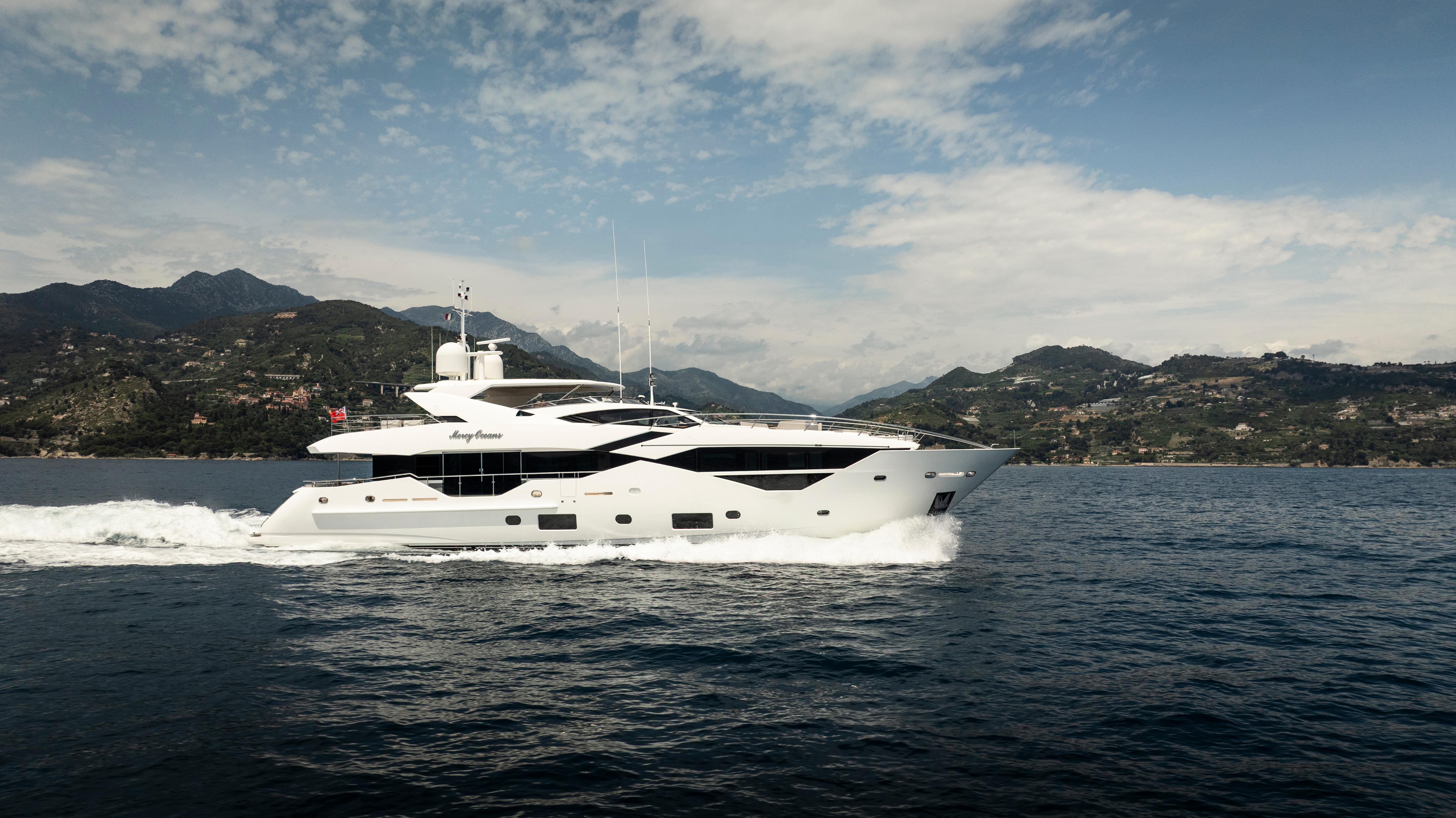 MERCY OCEANS motor yacht for Sale by Fraser Yachts, built by SUNSEEKER