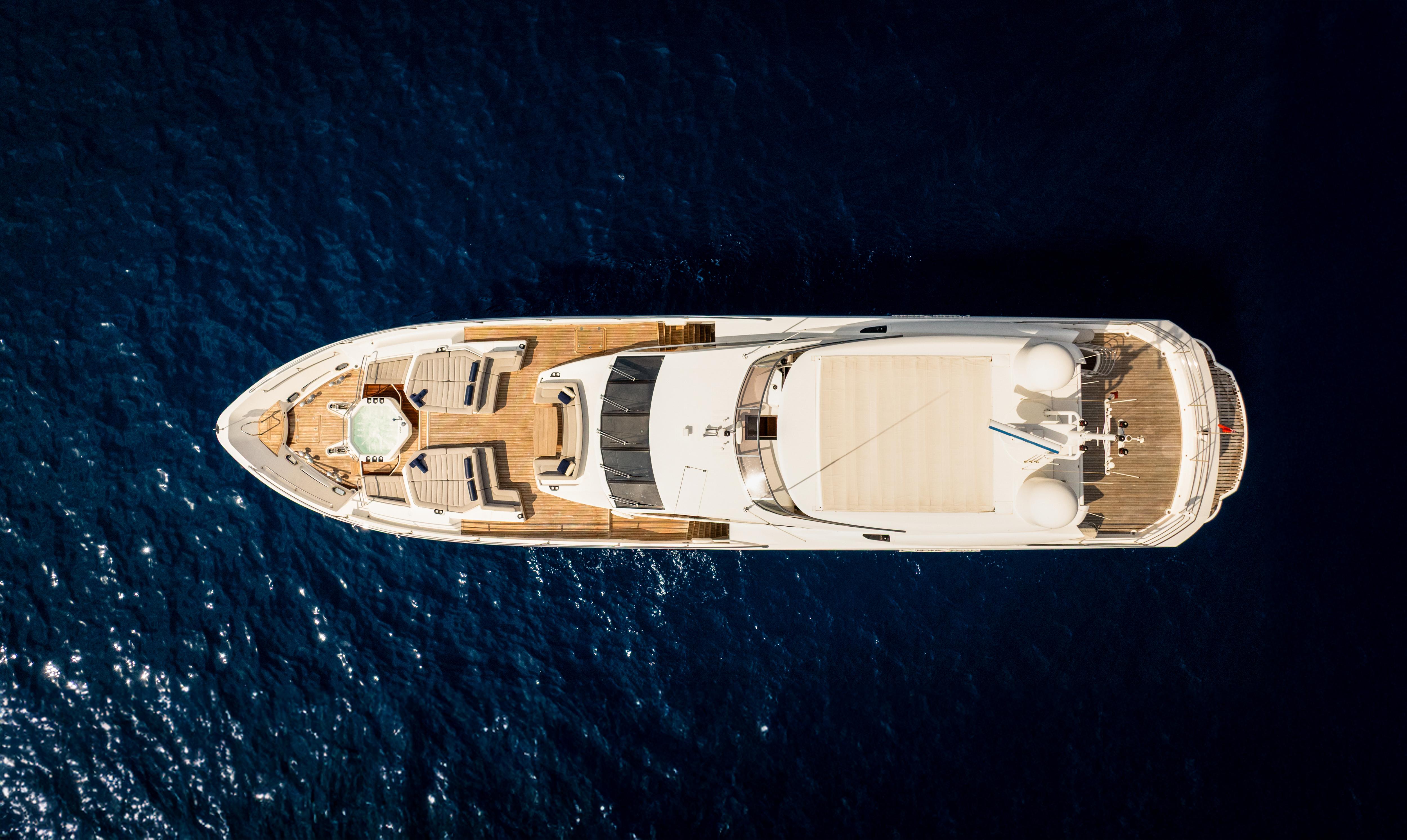 MERCY OCEANS motor yacht for Sale by Fraser Yachts, built by SUNSEEKER