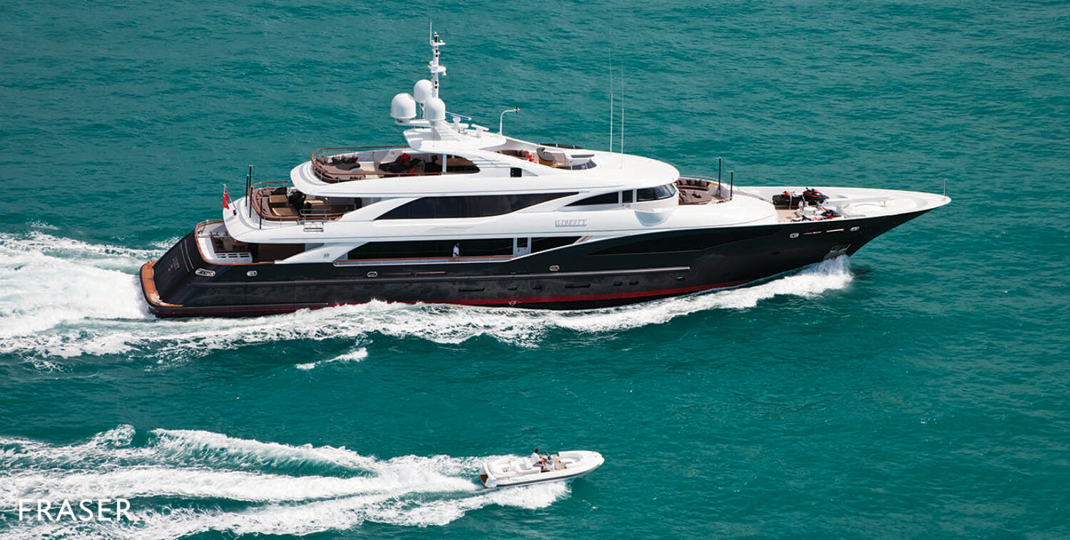 LIBERTY motor yacht for charter by FRASER, built by ISA - Photo 1