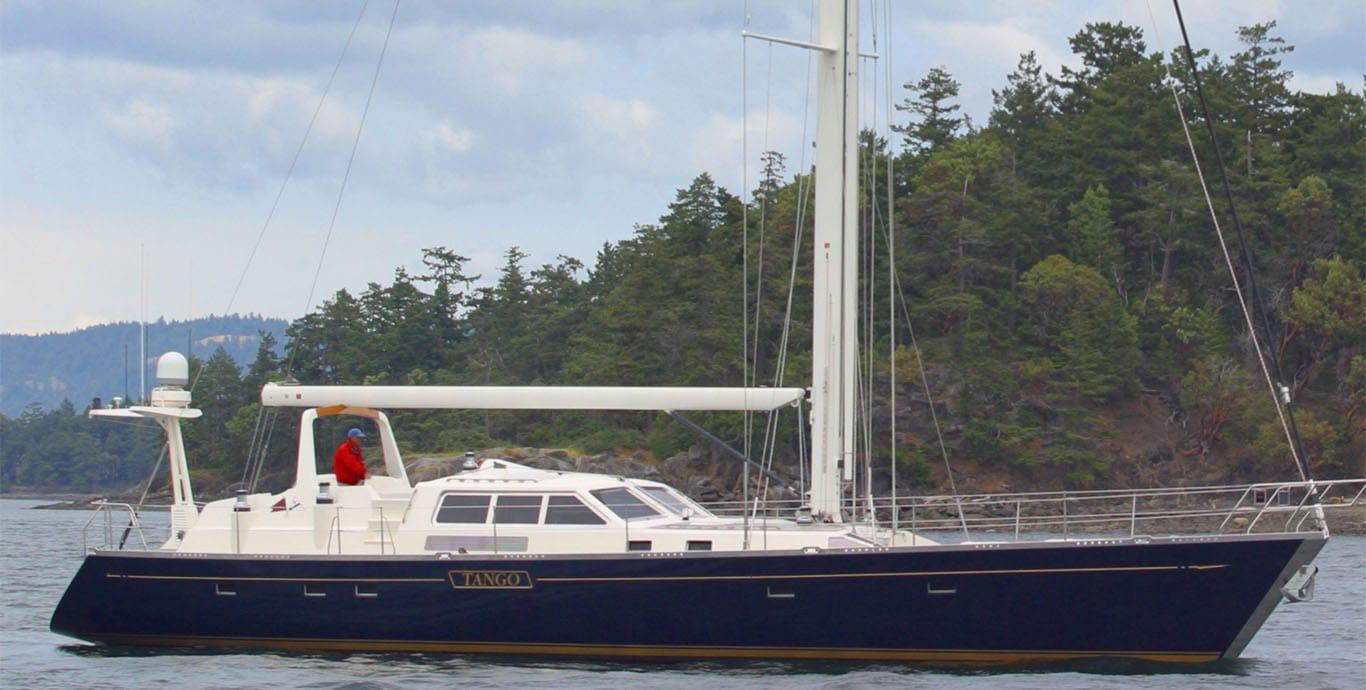 Aboard TANGO a 69ft (21.03m) luxury sailing yacht , built by PHILBROOKS in 1999