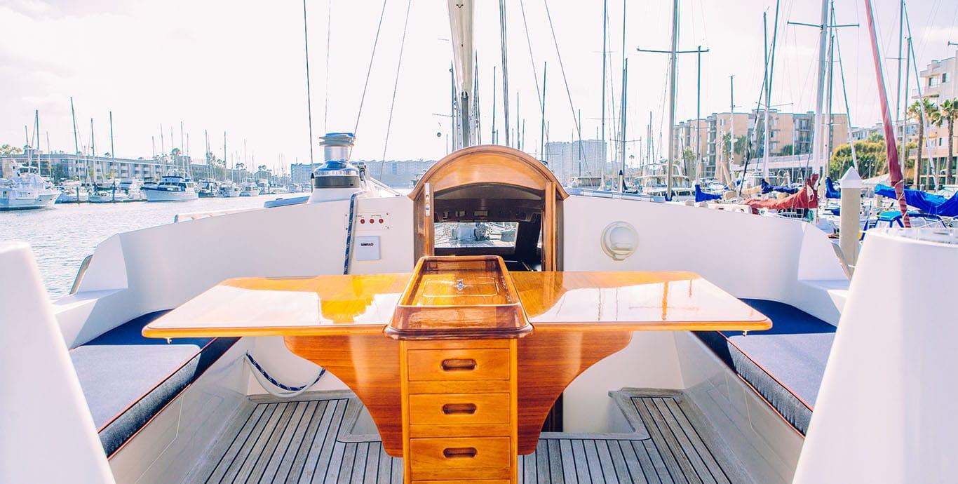 Aboard TANGO a 69ft (21.03m) luxury sailing yacht , built by PHILBROOKS in 1999
