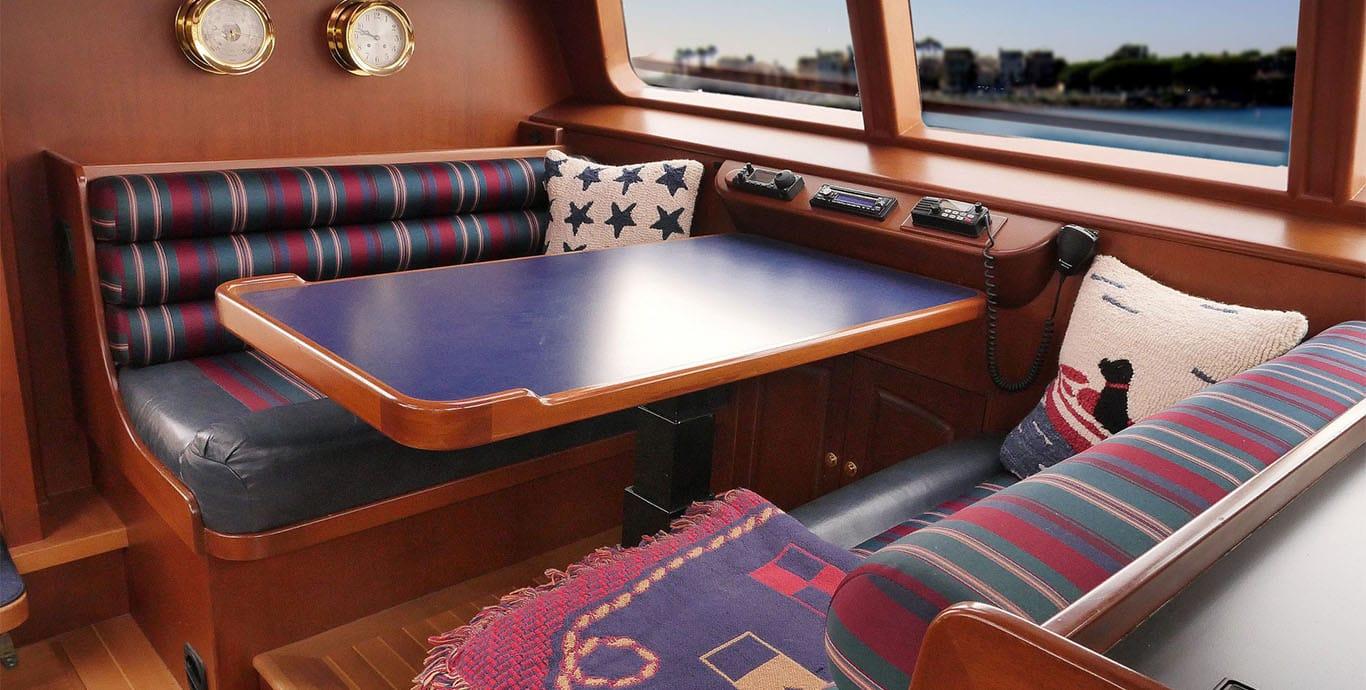 Aboard TANGO a 69ft (21.03m) luxury sailing yacht , built by PHILBROOKS in 1999