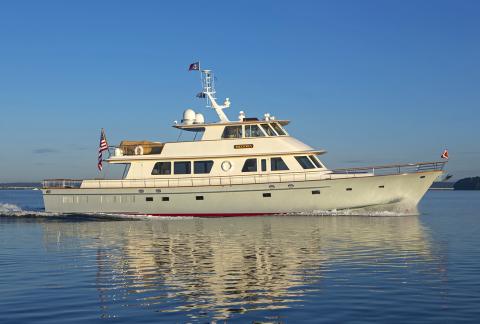 Aboard SEA BOLD a 96ft (29.29m) luxury motor yacht , built by NEW ENGLAND BOATWORKS in 2003