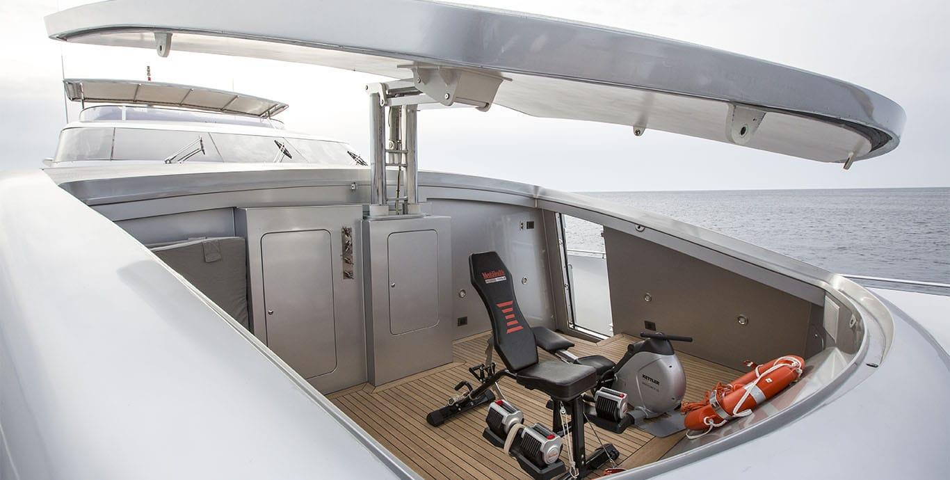 Aboard FORTUNA a 114ft (35m) luxury motor yacht , built by ADMIRAL YACHTS in 2010