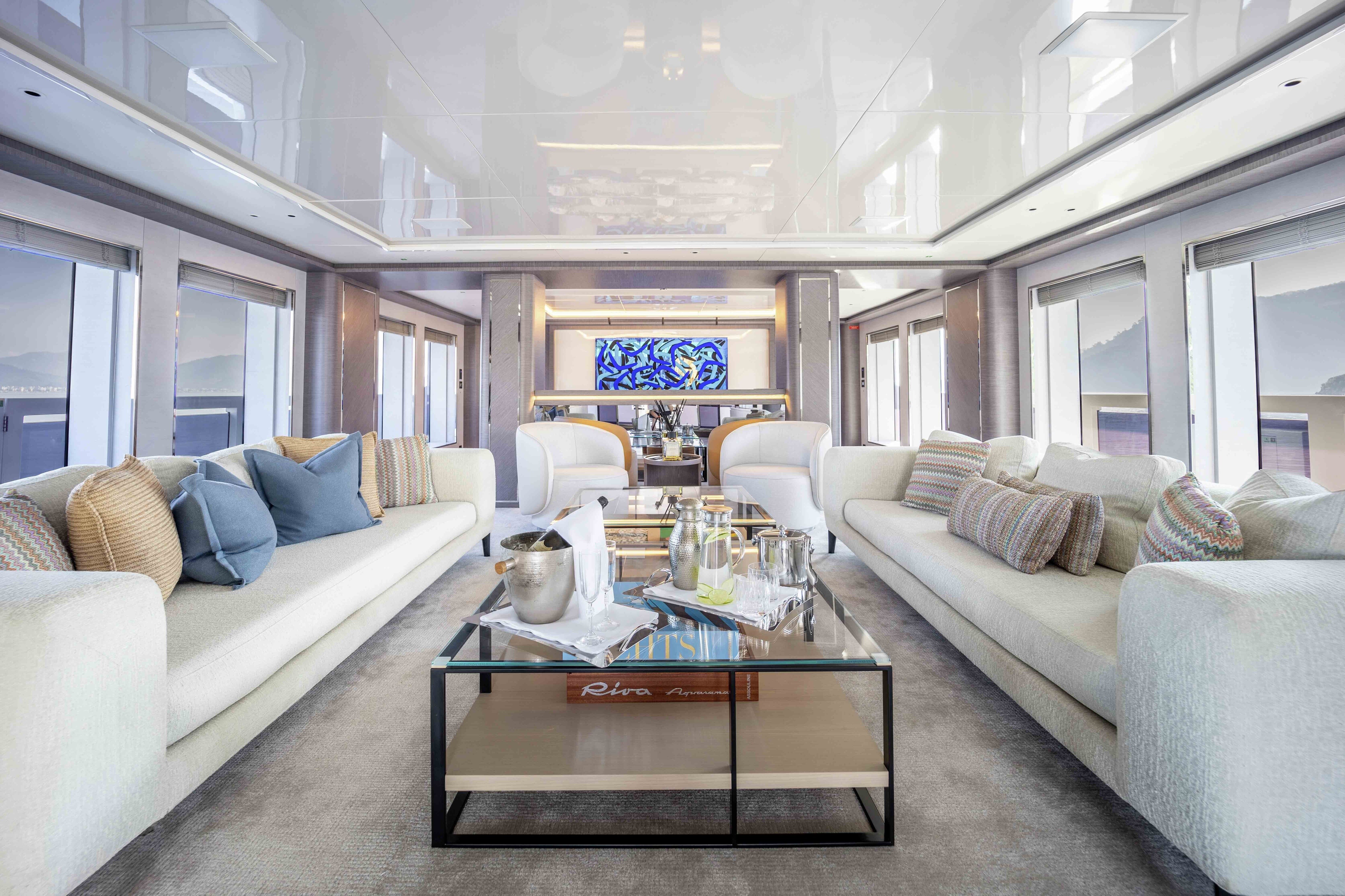 Aboard FORTUNA a 155ft (47.5m) luxury motor yacht for Charter available with Fraser Yachts, built by CMB YACHTS in 2023