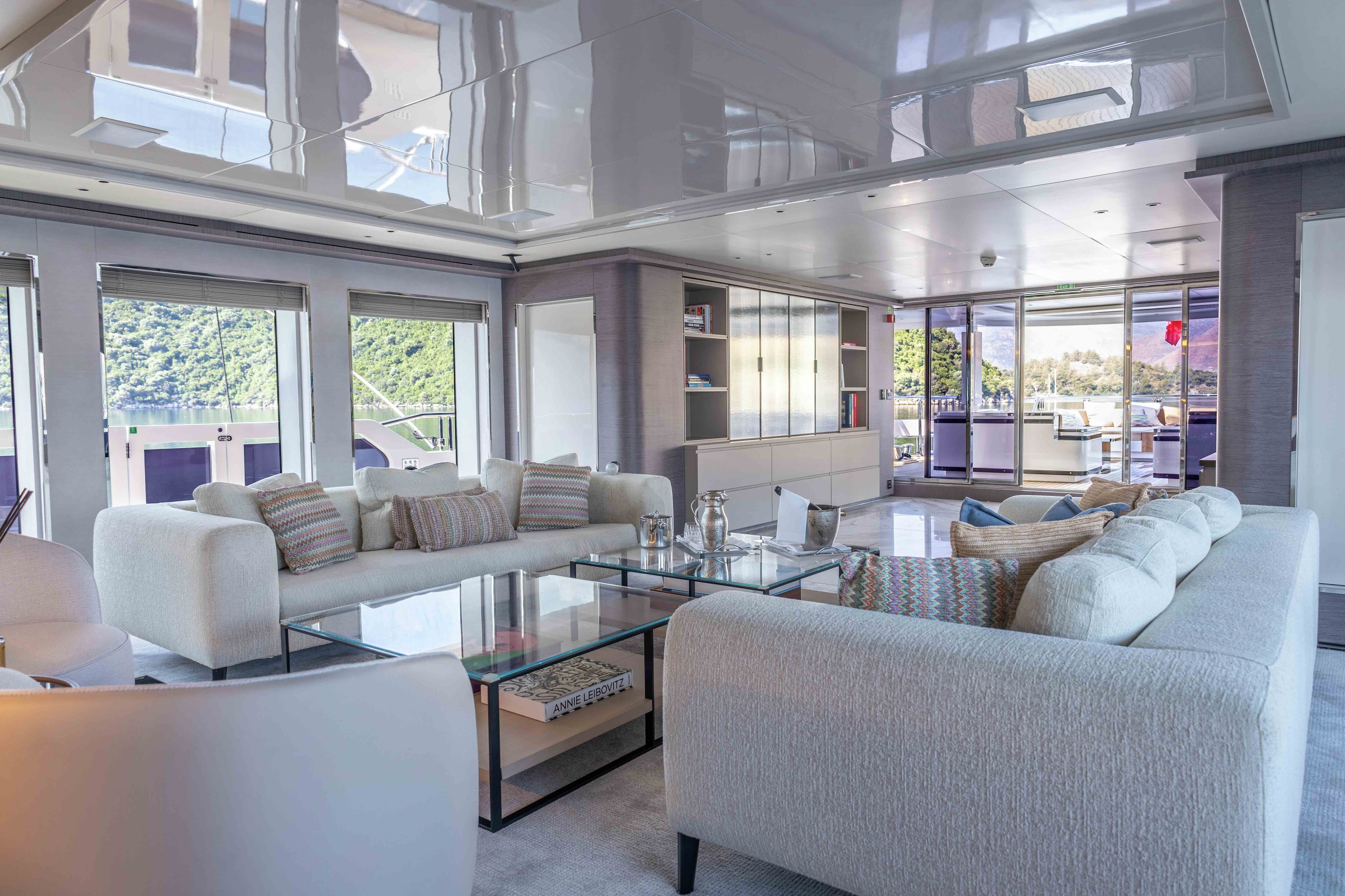 Aboard FORTUNA a 155ft (47.5m) luxury motor yacht for Charter available with Fraser Yachts, built by CMB YACHTS in 2023