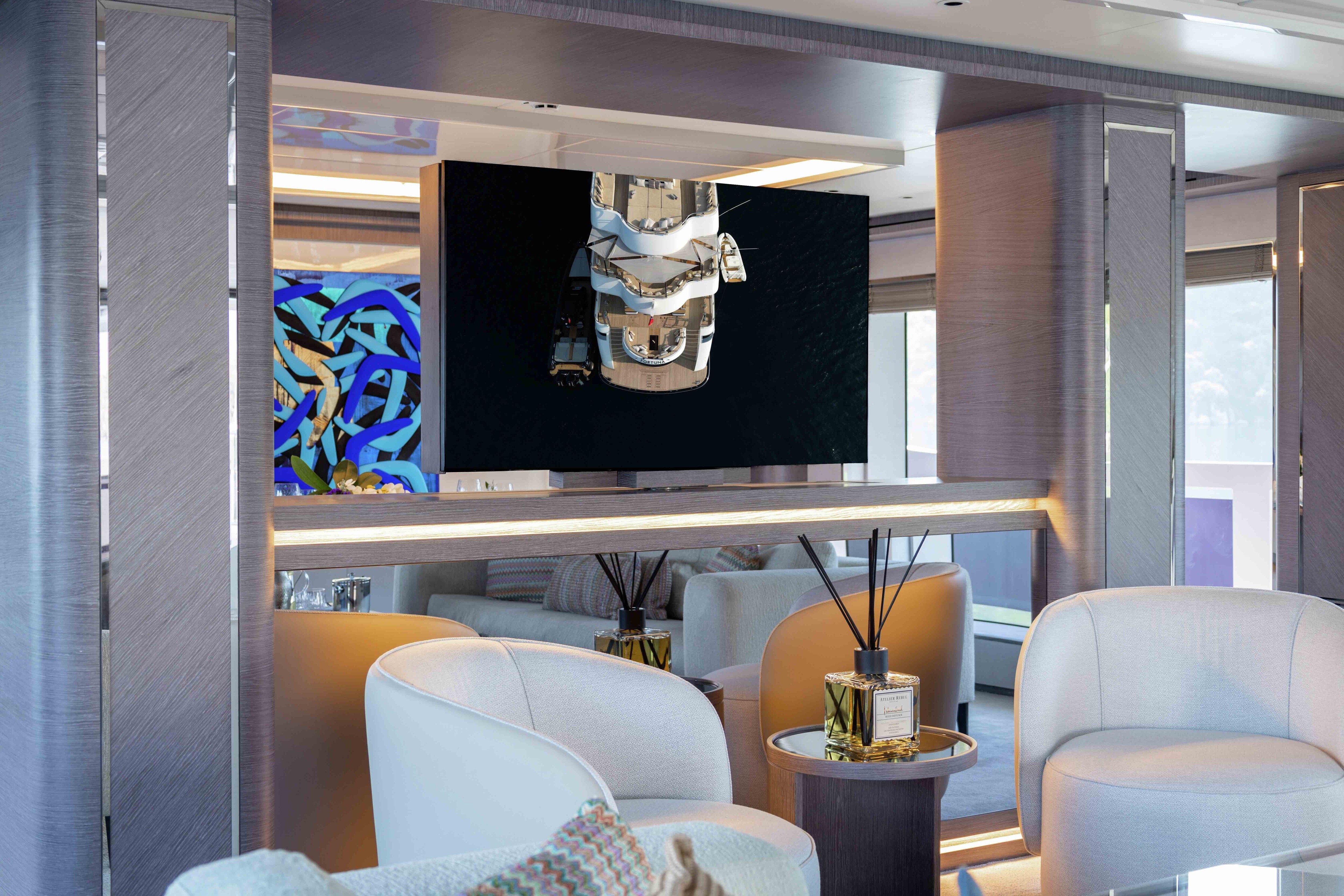 Aboard FORTUNA a 155ft (47.5m) luxury motor yacht for Charter available with Fraser Yachts, built by CMB YACHTS in 2023