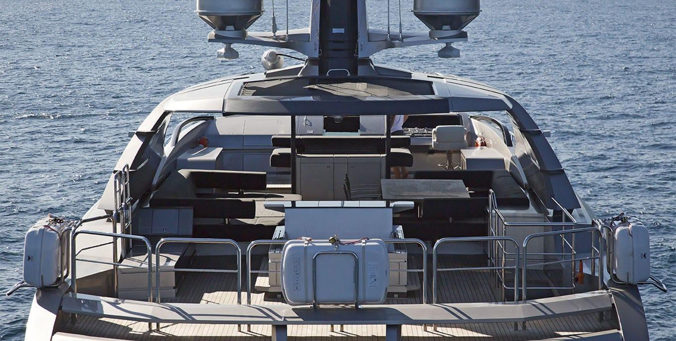 Aboard SAFFURIYA a 123ft (37.74m) luxury motor yacht , built by PERI YACHTS in 2011